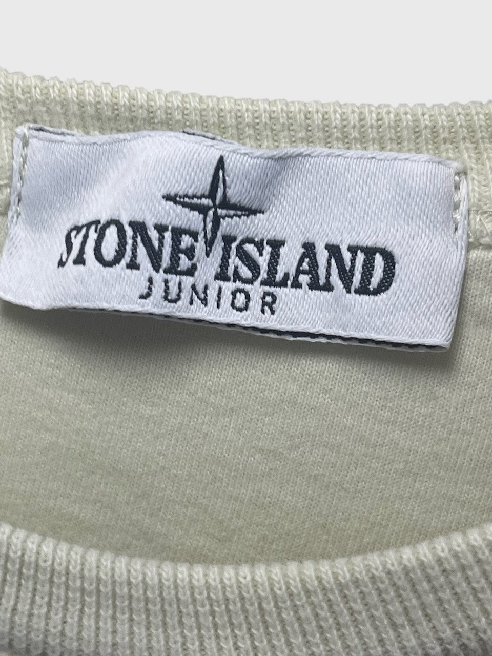 Sweat Stone Island vert T.12 ans