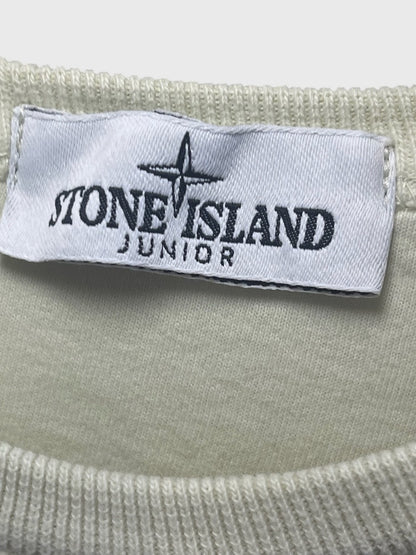 Sweat Stone Island vert T.12 ans