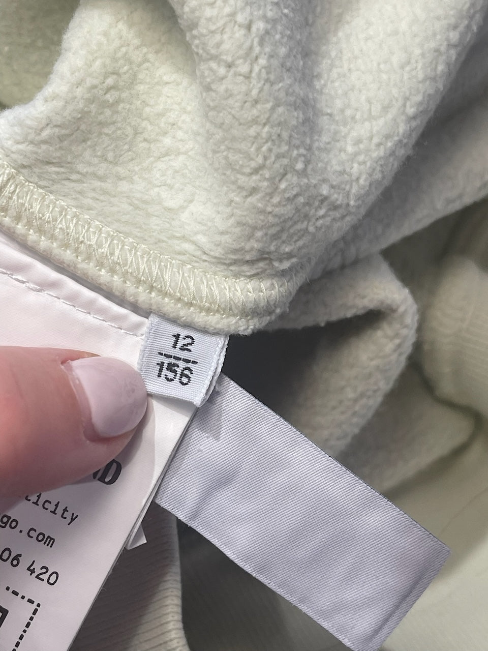 Sweat Stone Island vert T.12 ans