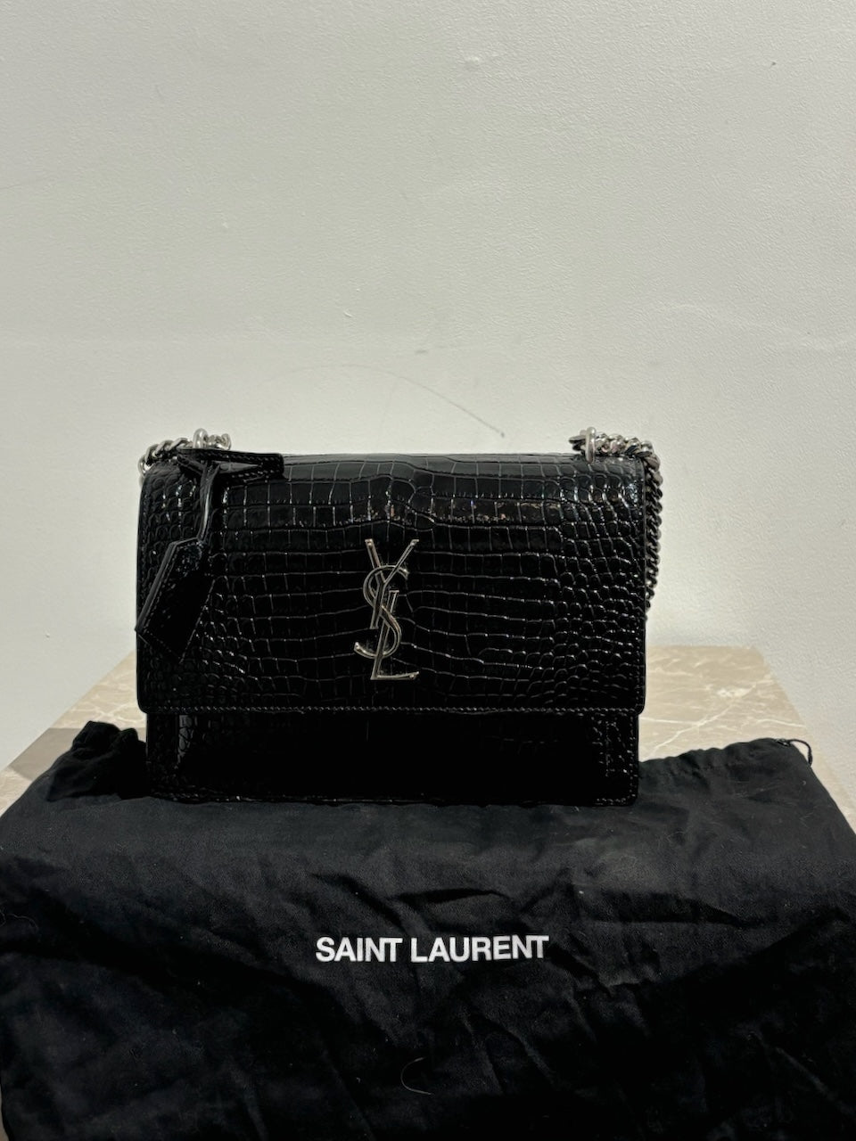 Sac Saint Laurent Sunset noir