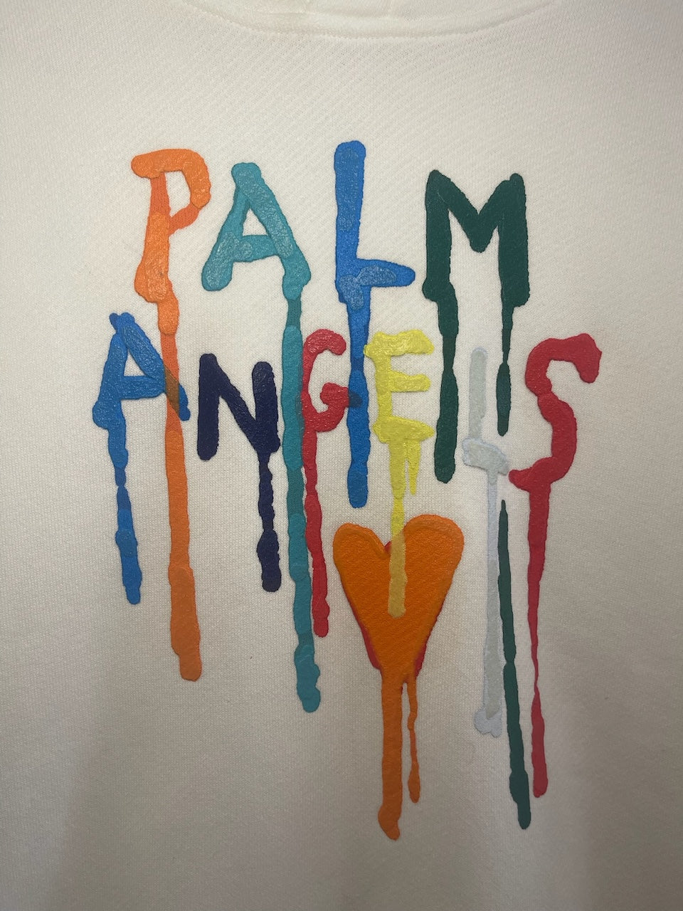 Sweat Palm Angels blanc T.12 ans