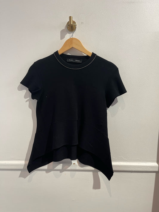 Top Proenza Schouler noir T.S