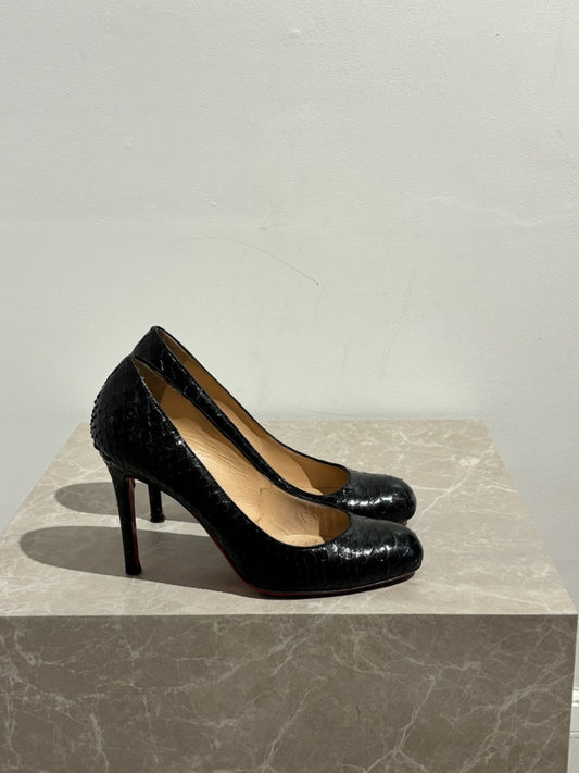 Escarpins Christian Louboutin noirs T.37,5