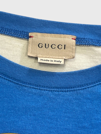 T-shirt Gucci bleu T.6 ans