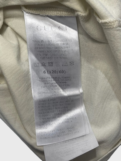 T-shirt Gucci bleu T.6 ans