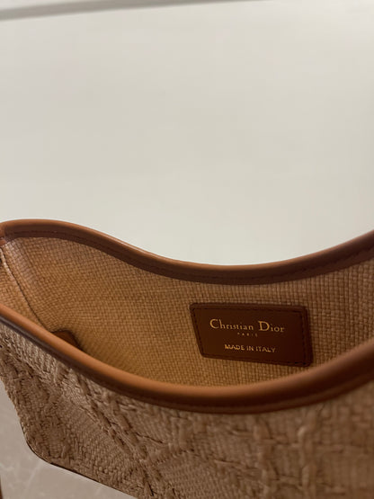 Sac Dior Hobo Raffia