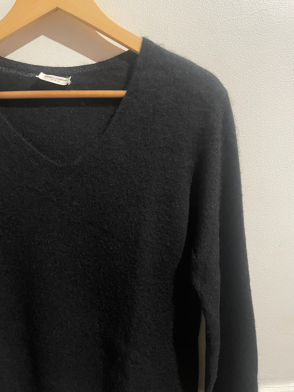 Pull Saint Laurent noir T.M