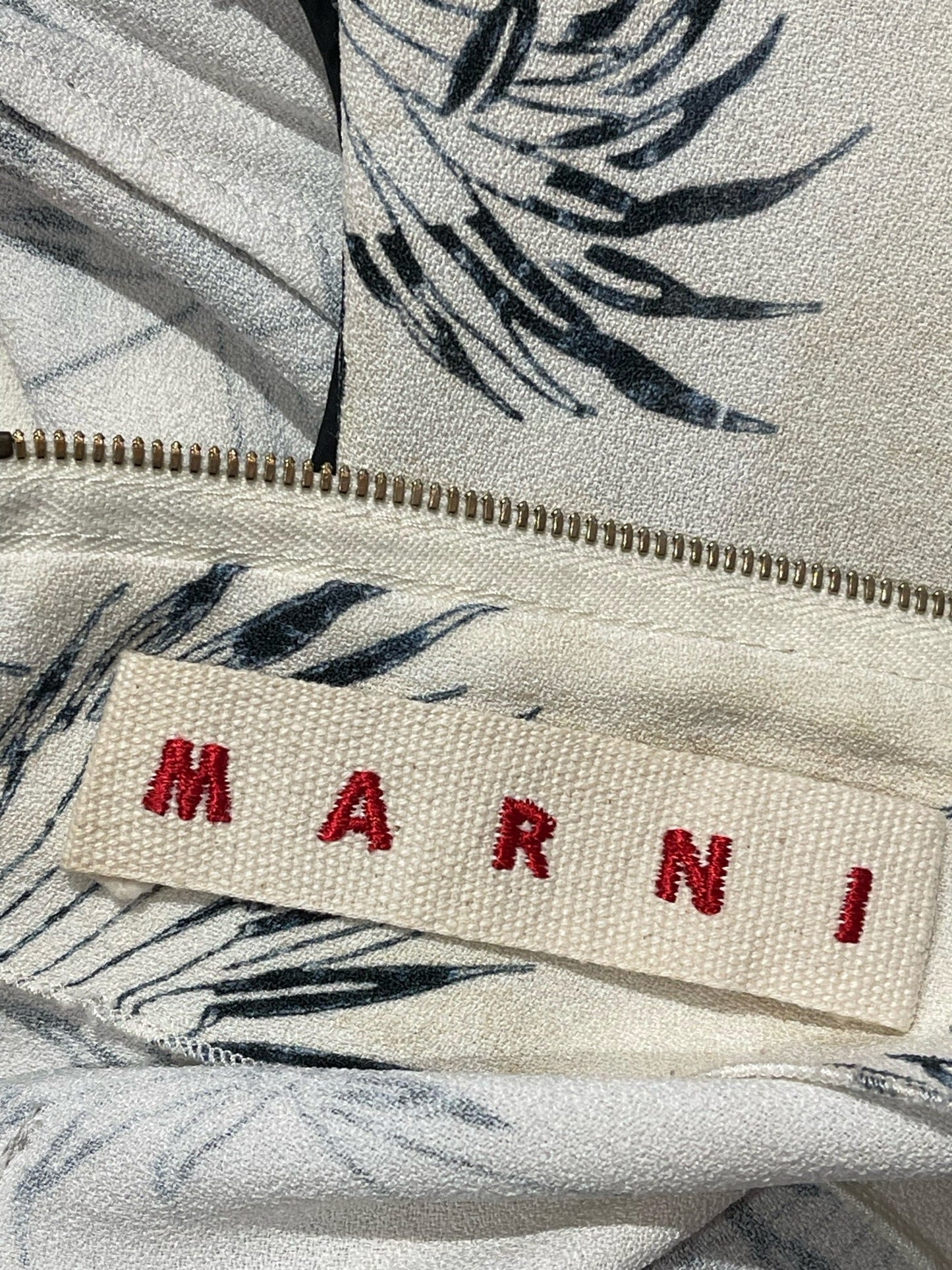 Robe Marni à fleurs T.40