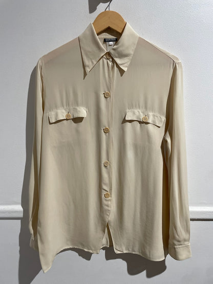 Chemisier Emporio Armani beige T.40