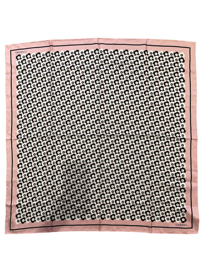 Foulard 90 Chanel rose