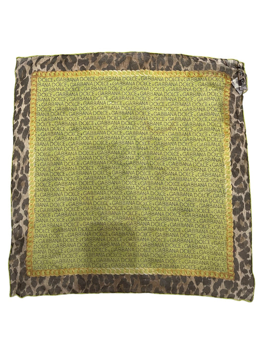 Foulard Dolce & Gabbana vert