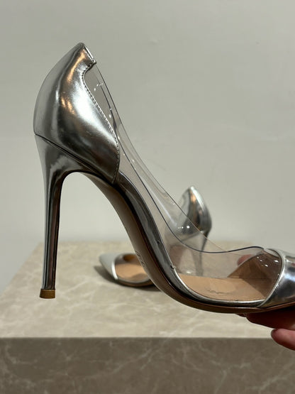 Escarpins Gianvito Rossi plexi T.36