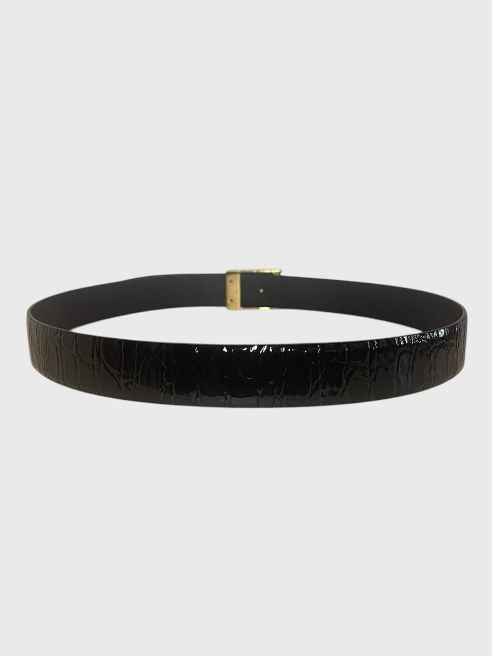 Ceinture Saint Laurent noire T.85
