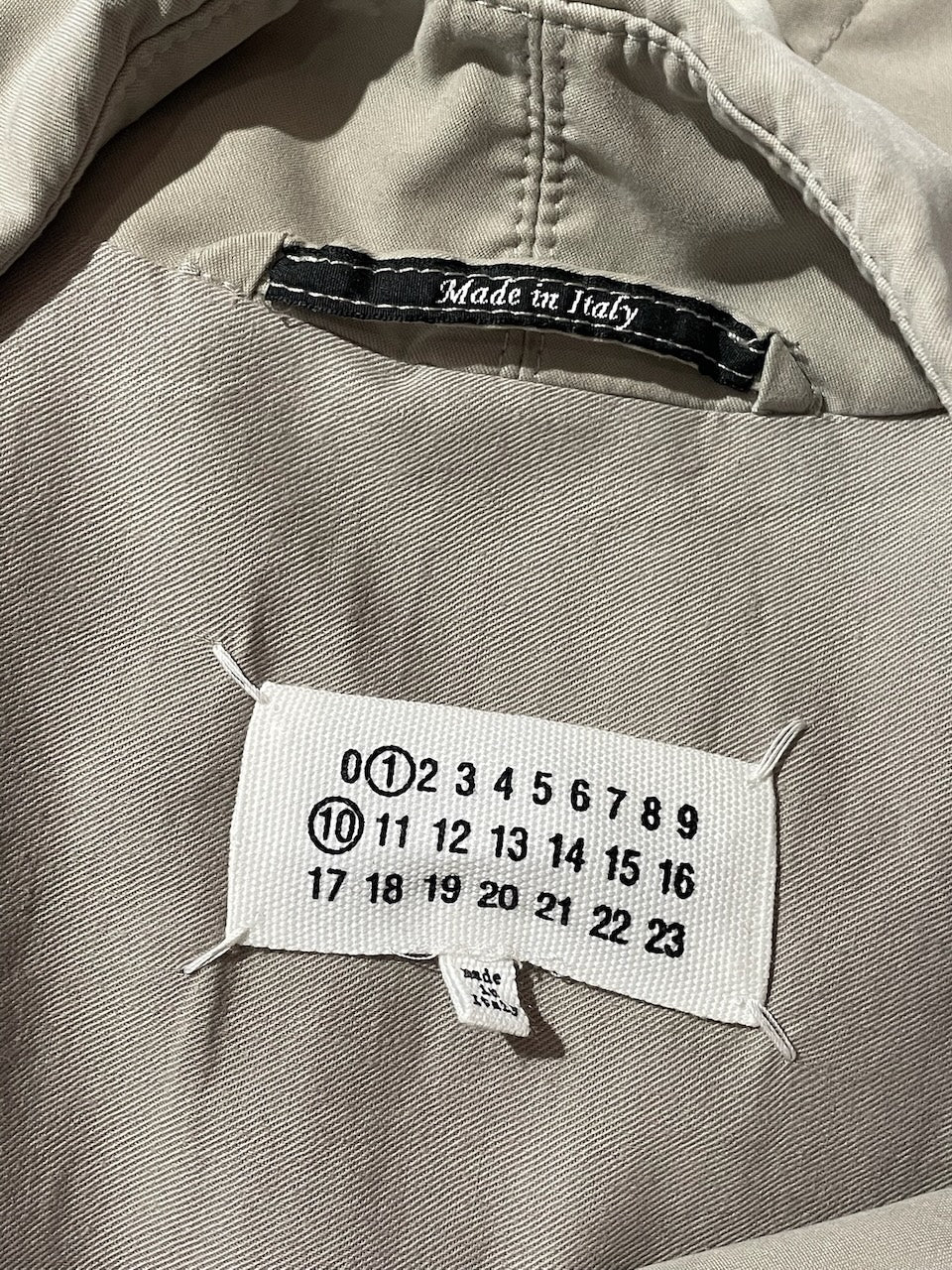 Trench Maison Margiela T.36