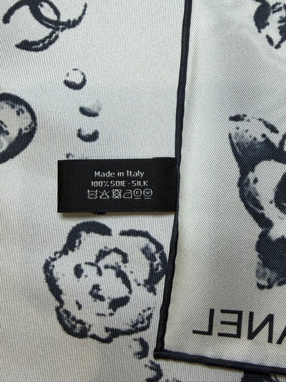 Foulard Chanel blanc