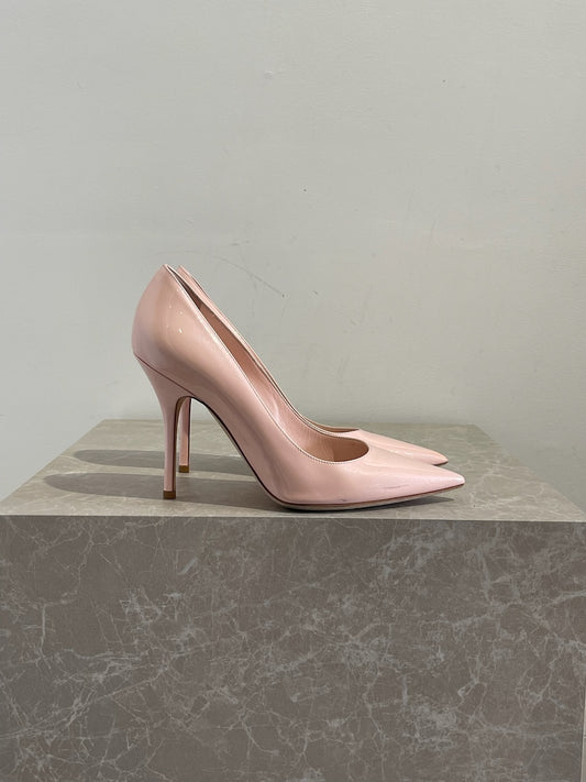 Escarpins Dior roses T.38,5