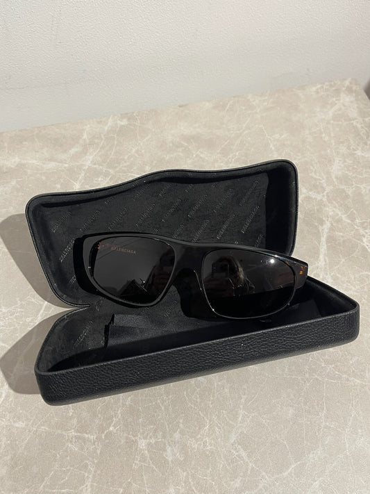 Lunettes de soleil Balenciaga écaille