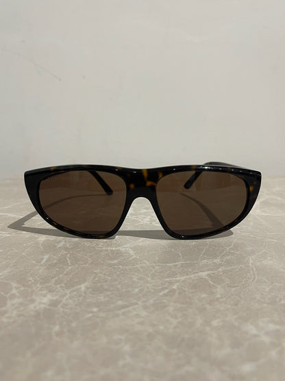 Lunettes de soleil Balenciaga écaille