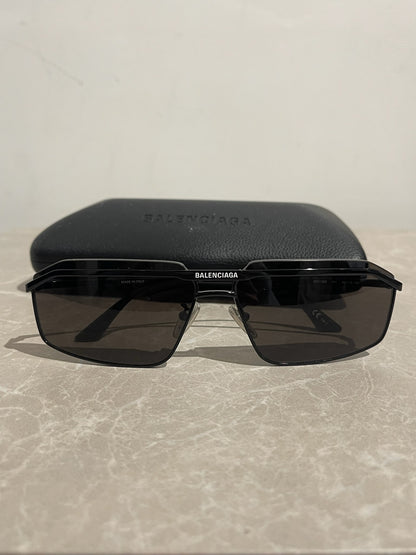 Lunettes de soleil Balenciaga noires