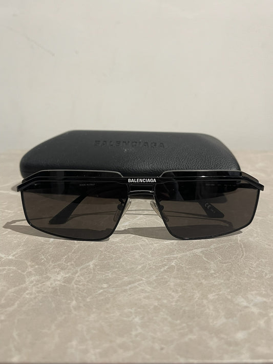 Lunettes de soleil Balenciaga noires