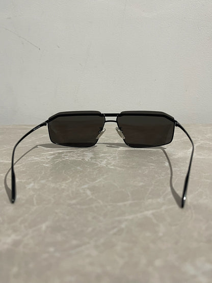 Lunettes de soleil Balenciaga noires