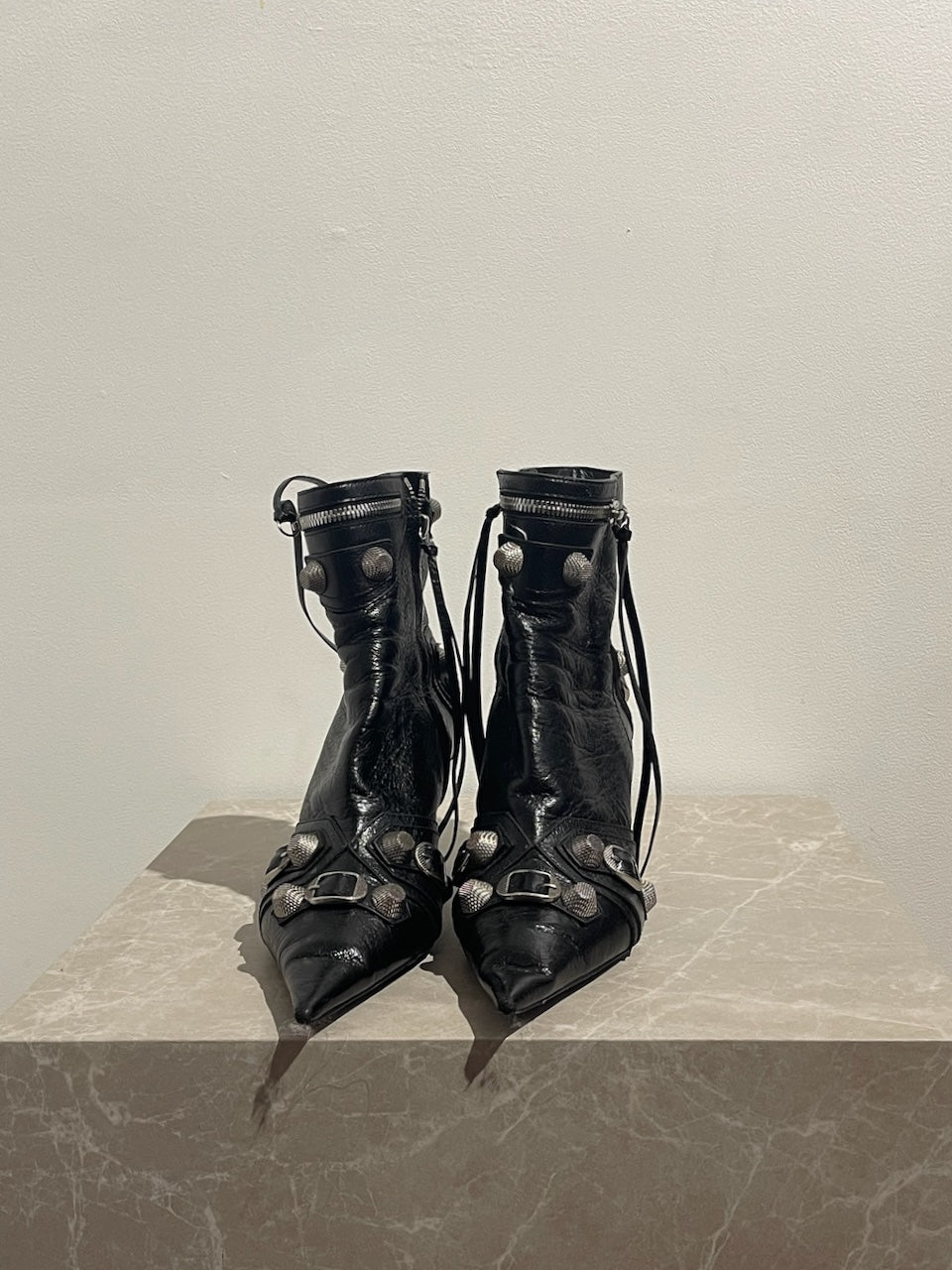 Bottines Balenciaga Cagole T.37