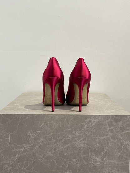 Escarpins Yves Saint Laurent rouge T 38.5