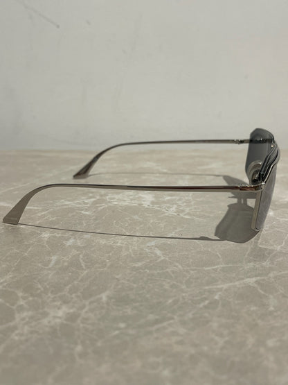 Lunettes de soleil Balenciaga argent