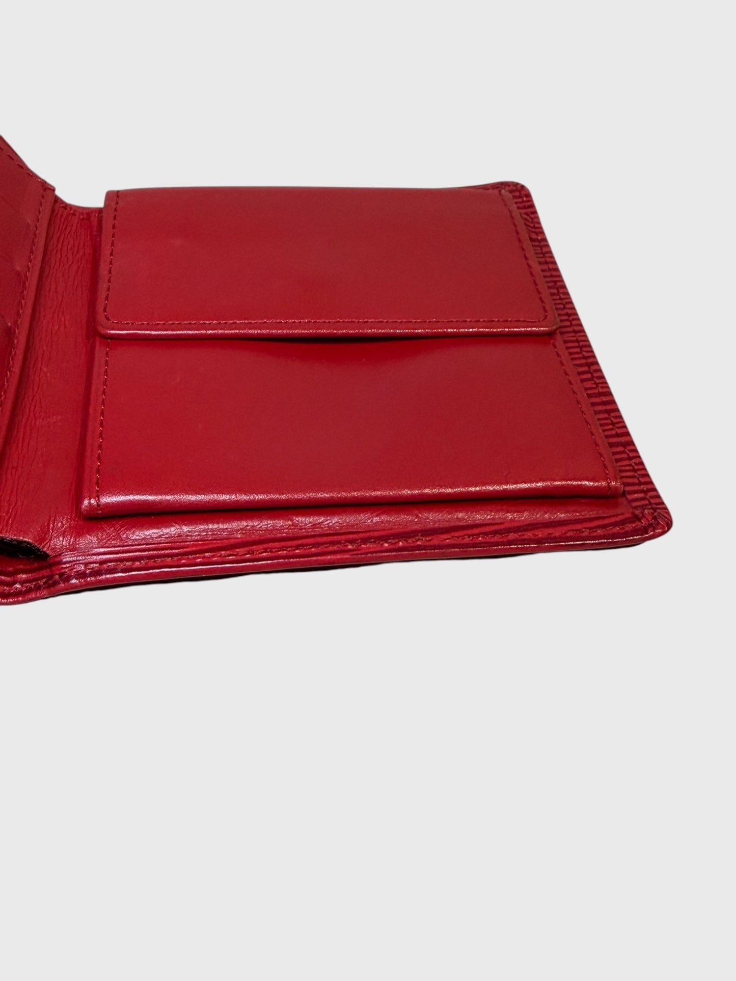 Portefeuille Louis Vuitton rouge