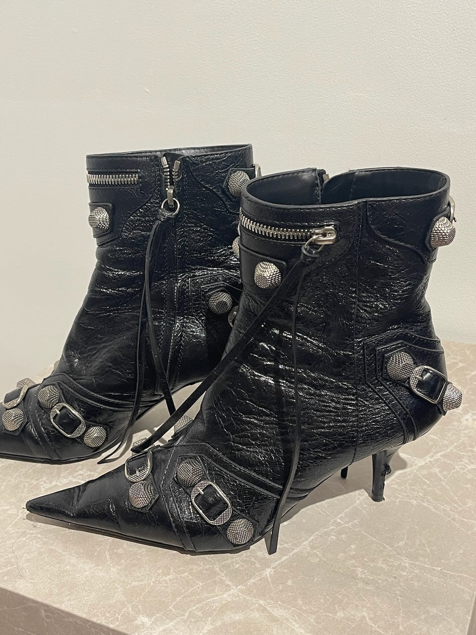 Bottines Balenciaga Cagole T.37