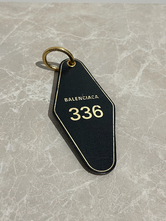 Porte-clefs Balenciaga noir