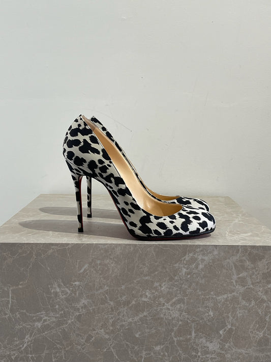 Escarpins Christian Louboutin léopard T.39