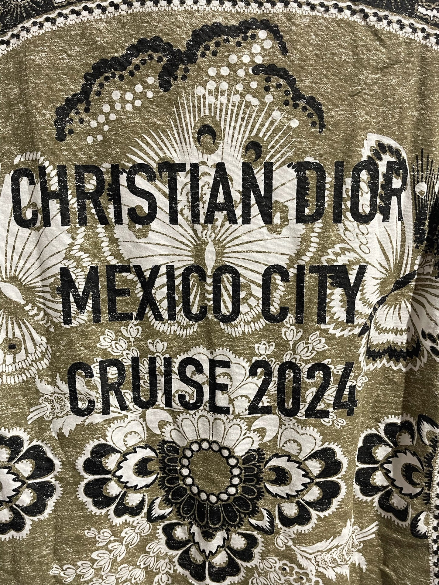 T-shirt Dior Cruise T.XL NEUF