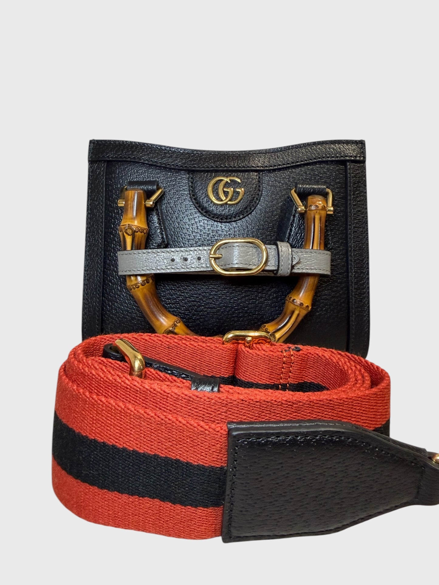 Sac Gucci Diana noir Petit