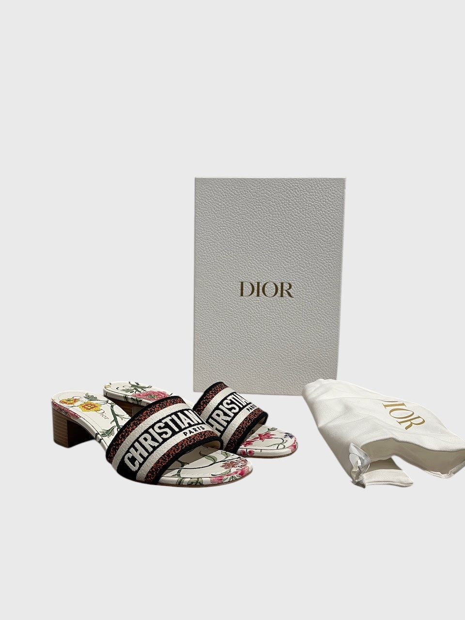Mules Dior Dway T.36,5 Neuves
