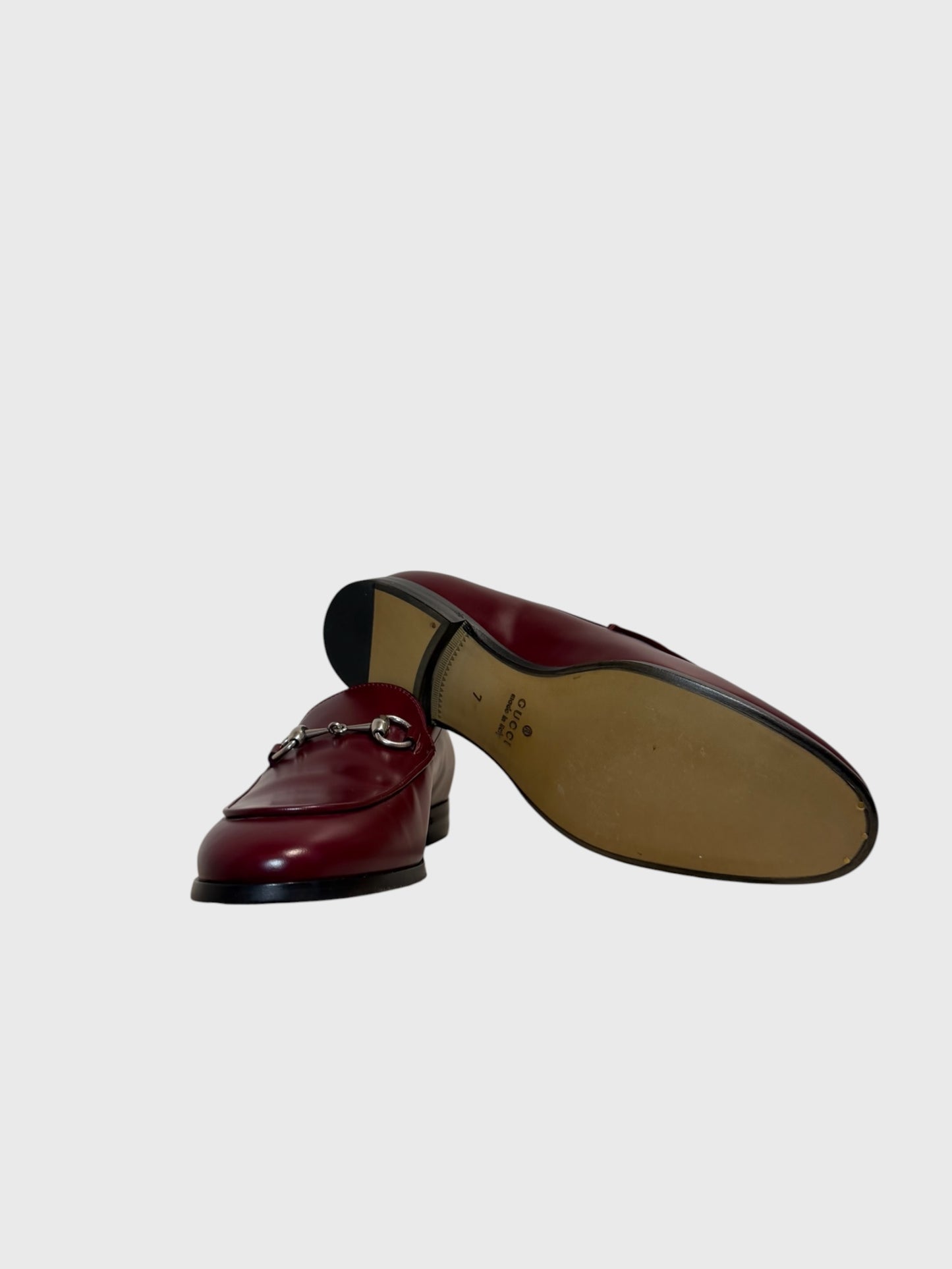 Mocassins Gucci bordeaux T.41