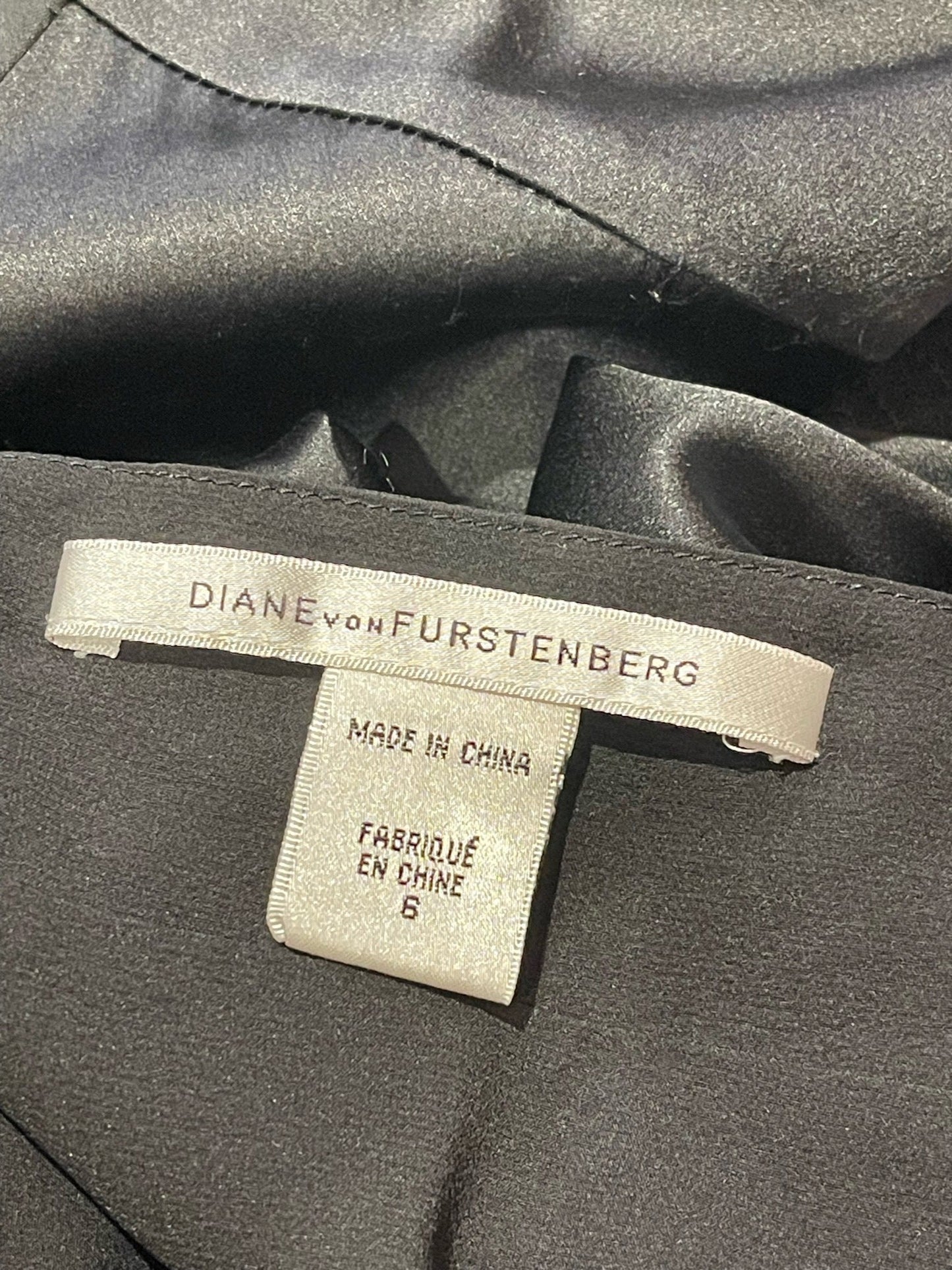 Robe Diane Von Furstenberg noire T.38
