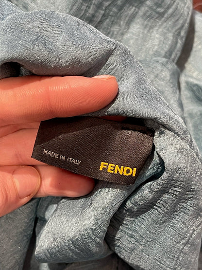 Robe Fendi bleue T.40