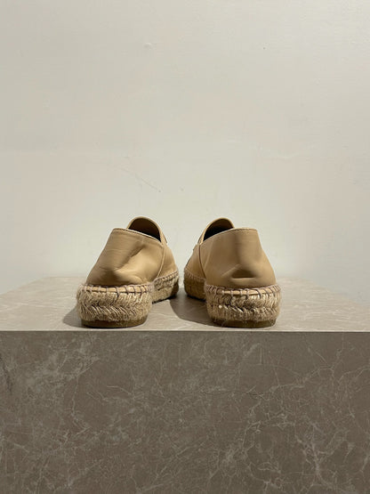 Espadrilles Chanel beige T.38