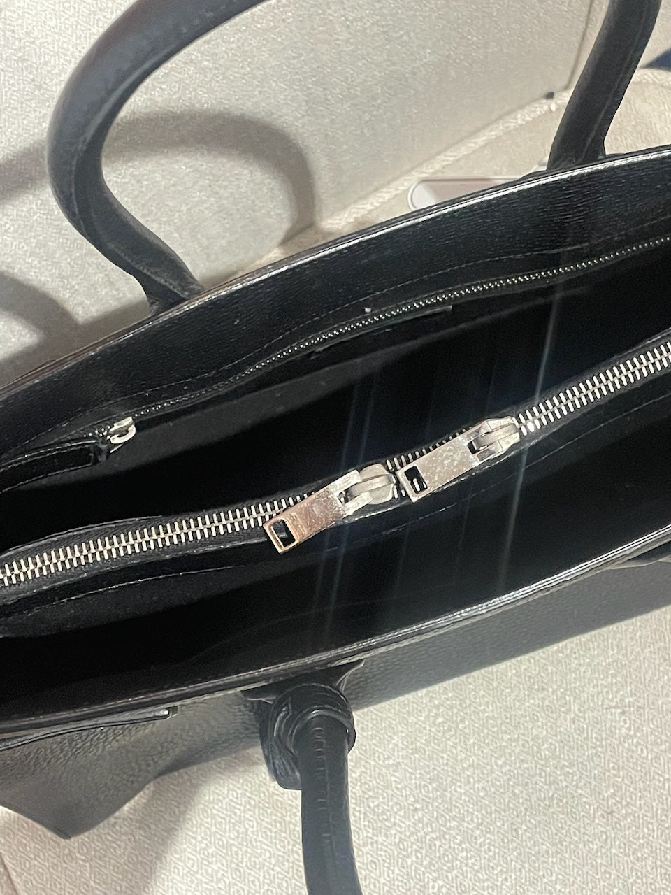 Sac Saint Laurent de Jour noir