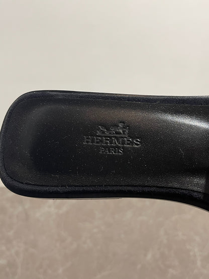 Sandales Hermès Oran Swarovski T.37.5