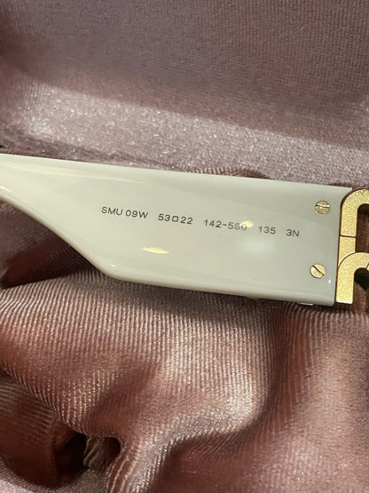 Lunettes Miu Miu blanches