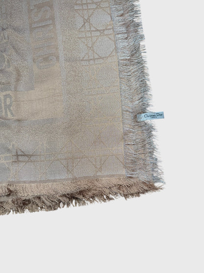 Châle Dior Oblique