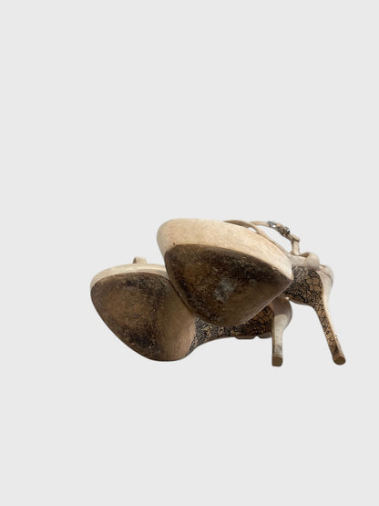 Sandales Cesare Paciotti beiges T.36