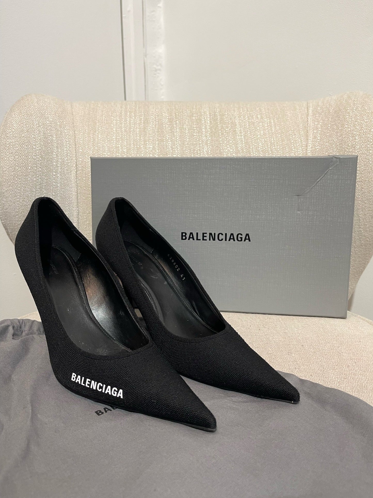 Escarpins Balenciaga noirs T.41