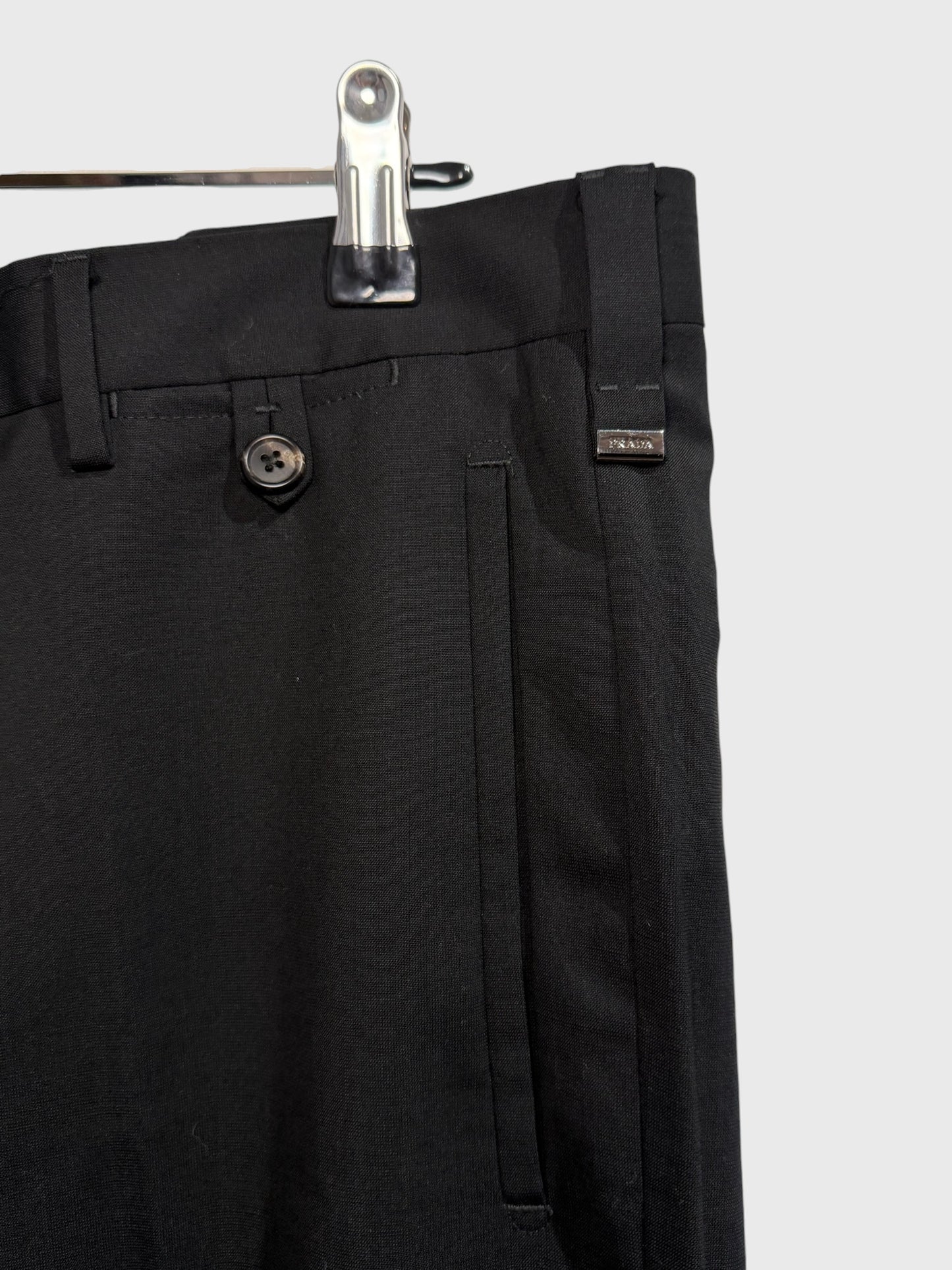 Pantalon Prada noir T.48