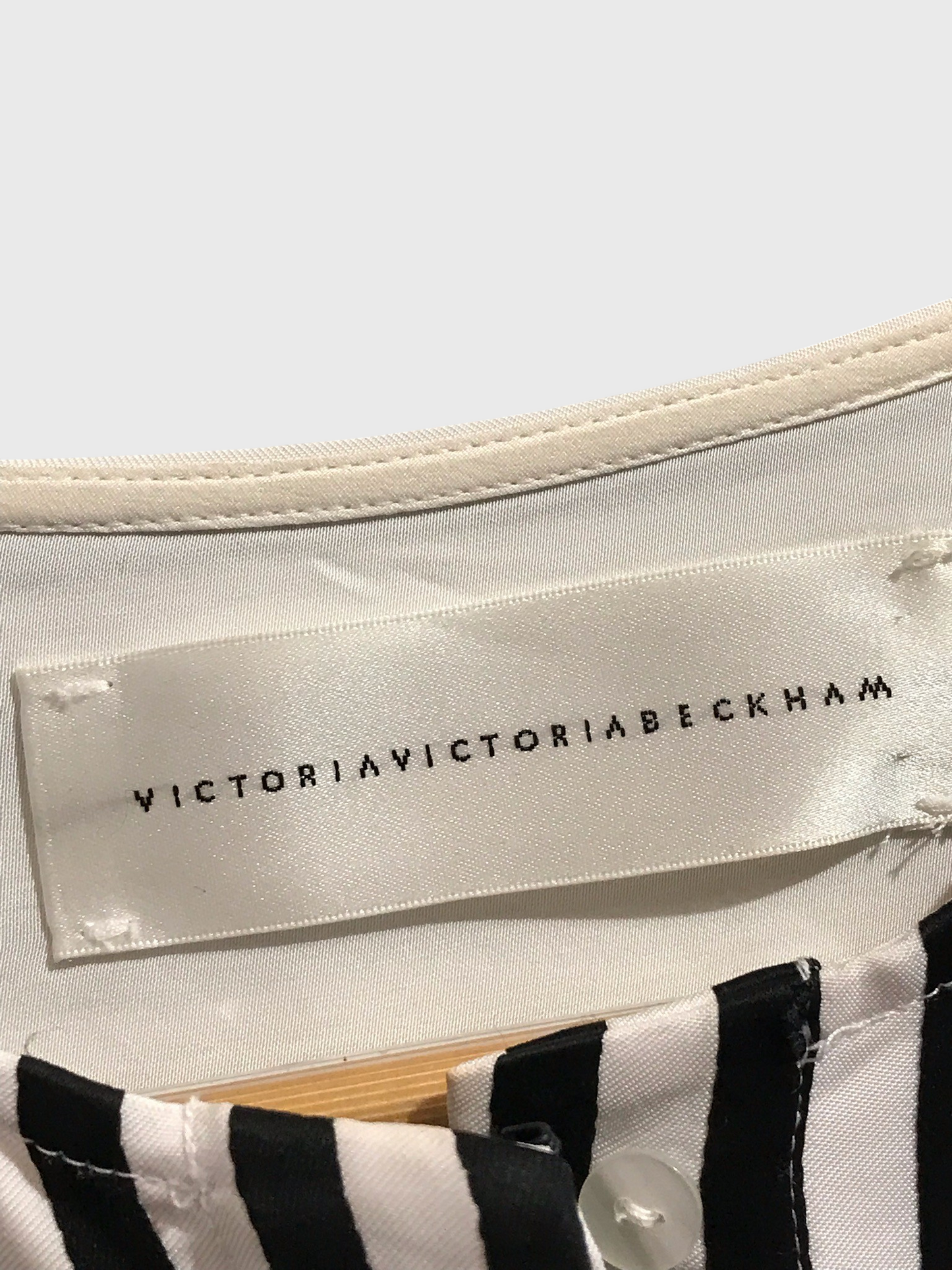 Chemise Victoria Beckham rayée T.34