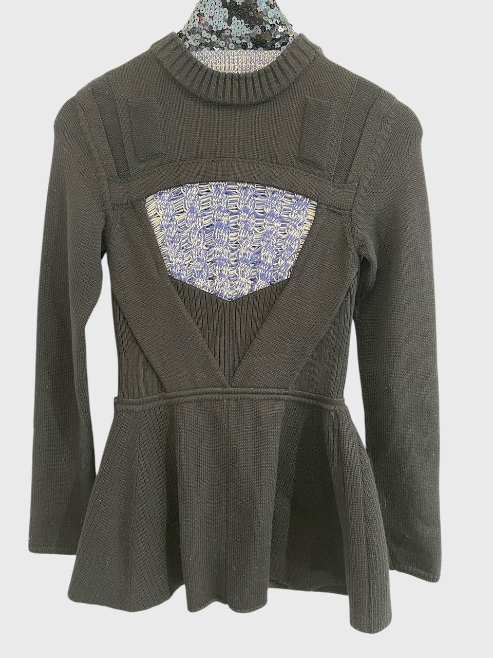Pull Christian Dior bleu marine T.34