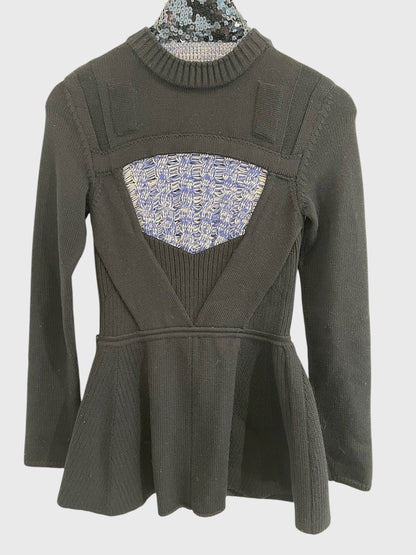 Pull Christian Dior bleu marine T.34