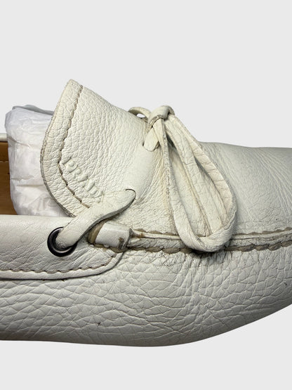 Mocassins Prada blanc T.41